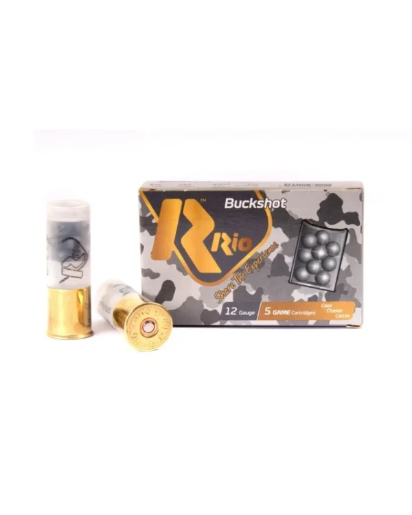 CARTOUCHES RIO 12/70 CHEVROTINE 9G 34GR X5