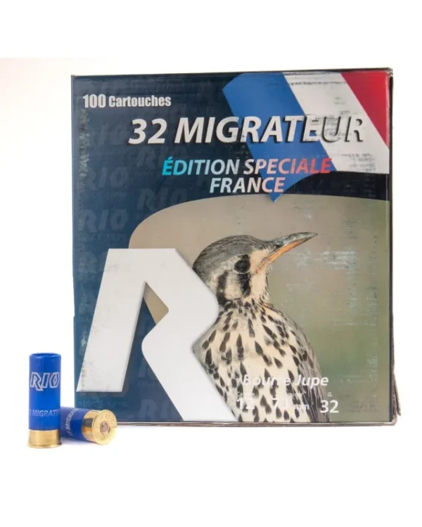 CARTOUCHES RIO 12/70 PACK MIGRATEUR 32 BJ PB 9 X100