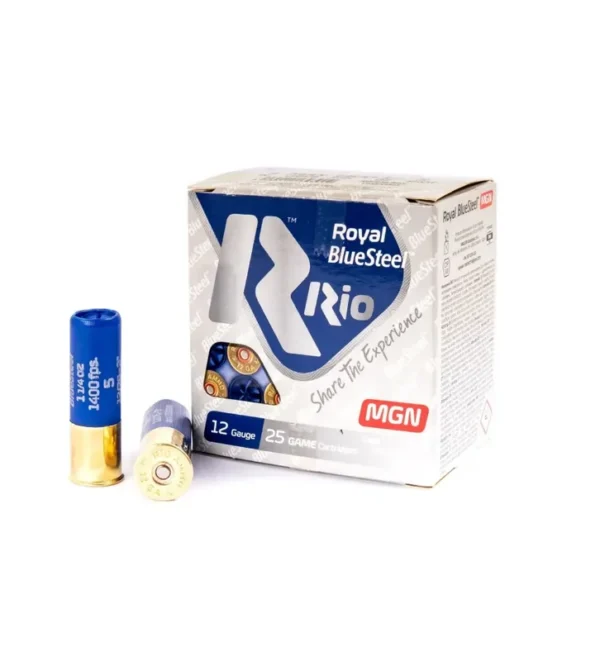 Cartouches Rio Bluesteel 36 gr – Cal. 12/76 – Tout-Chasse.fr
