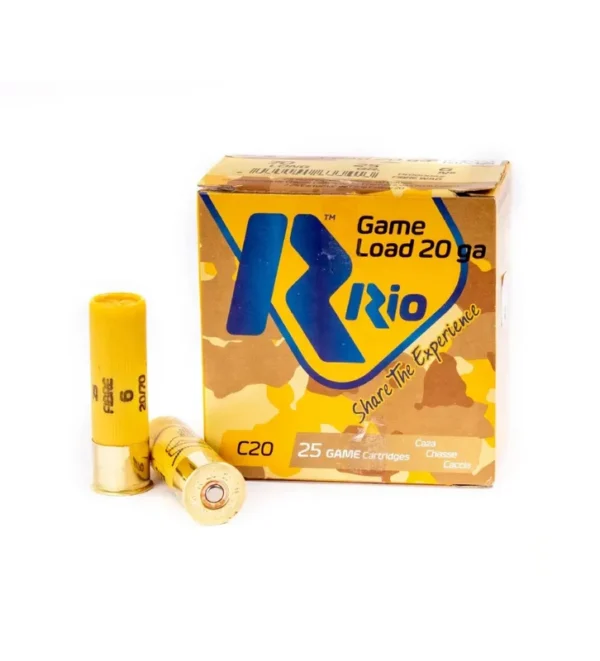 Cartouches Rio Game Load BG – 25 gr – Cal. 20 – Tout-Chasse.fr