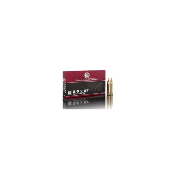 Cartouches RWS 5.6×57 KS 74 gr – Vitesse & Précision | CNP-TIR