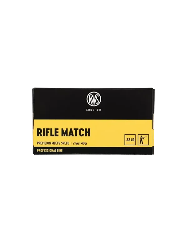 Balles RWS Rifle Match cal.22LR x50