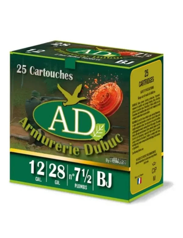 Cartouches trap Armurerie Dubuc – Tunet 28g cal.12/70 x25