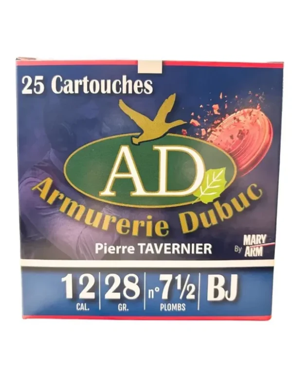 Cartouches trap Armurerie Dubuc – Mary Arm 28g cal.12/70 x25