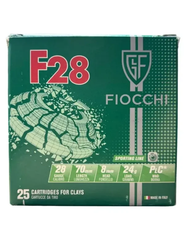 Cartouches trap Fiocchi TT Two 28g cal.12/70 x25