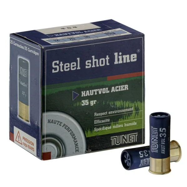 Cartouches Tunet Acier Haut Vol 12/70 HP 35g – Hautes Performances – Tunet Acier Haut-Vol acier 35g n°7
