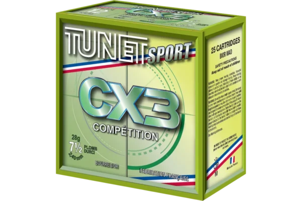 Cartouches TUNET CX3 Bior Cal.12