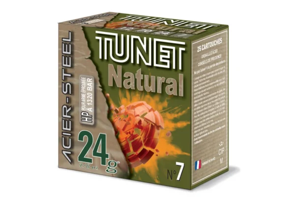 Cartouches TUNET Natural 24 Steel Cal.12