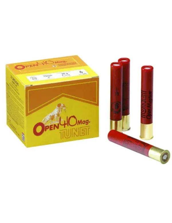 Cartouches Tunet Open Magnum 20g cal.410 x25