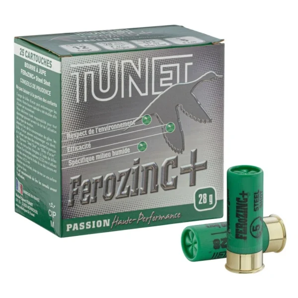 Cartouches TUNET PASSION acier 28g acier 12/70 Hautes Performances – Passion 12/70 n°5