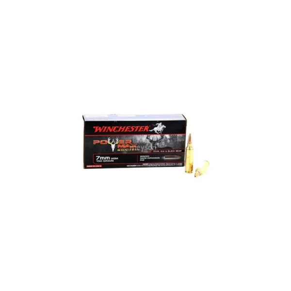 Cartouches Winchester 7 mm WSM Power Max Bonded 150 gr – Puissance & Précision | CNP-TIR