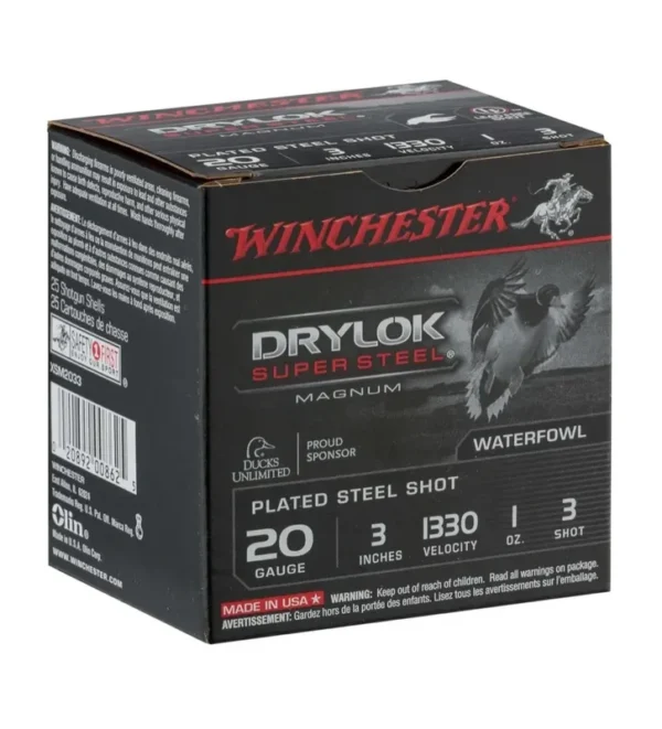 Cartouches Winchester Drylock Acier nickelé 20/76 – Tout-Chasse.fr