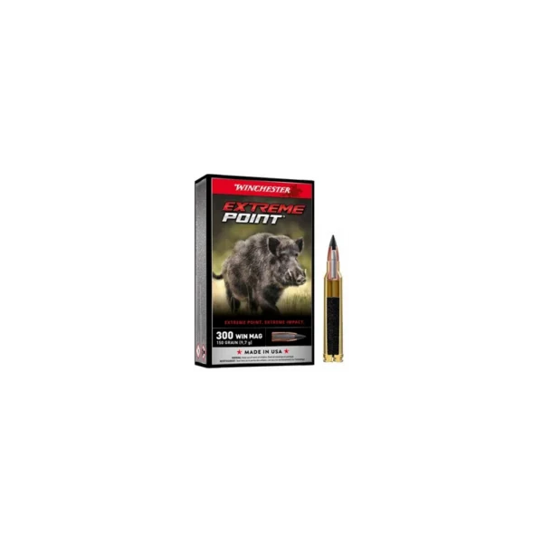 Cartouches Winchester Extreme Point .300 Win Mag 150 gr – Puissance & Précision | CNP-TIR