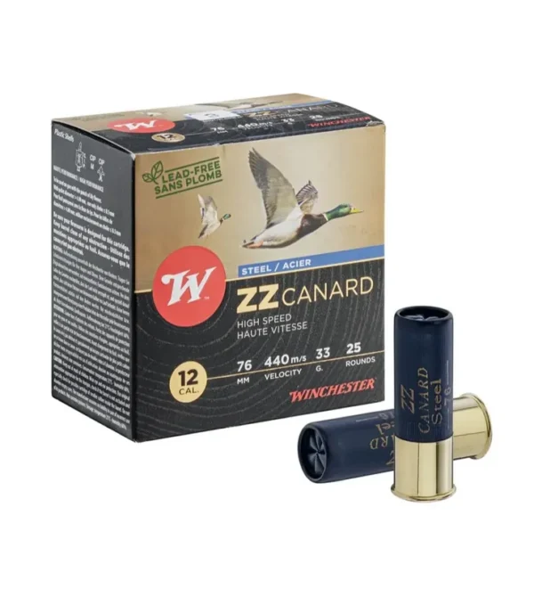 Cartouches Winchester HP ZZ Canard Acier – 12/76 – Tout-Chasse.fr