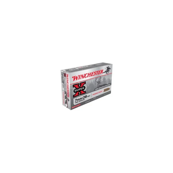 Cartouches Winchester Power Point 7mm-08 Rem 140 gr – Précision & Fiabilité | CNP-TIR