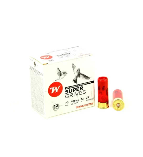 Cartouches Winchester Super Grives 32 gr – Cal. 12 – Tout-Chasse.fr