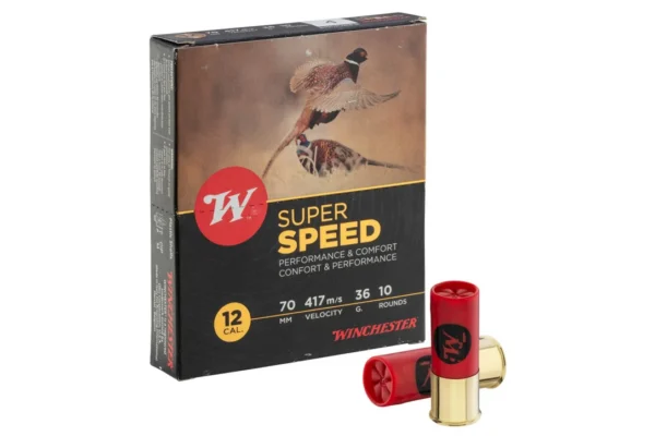 Winchester 12/70 Super Speed 36g – SPEED, culot de 20,N°1