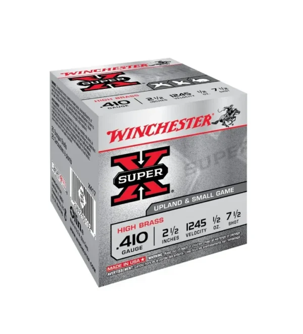 Cartouches Winchester Super X High Brass 14 gr – Cal. 410 – Tout-Chasse.fr
