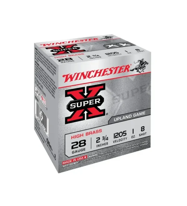 Cartouches Winchester Super X High Brass 28 gr – Cal. 28 – Tout-Chasse.fr