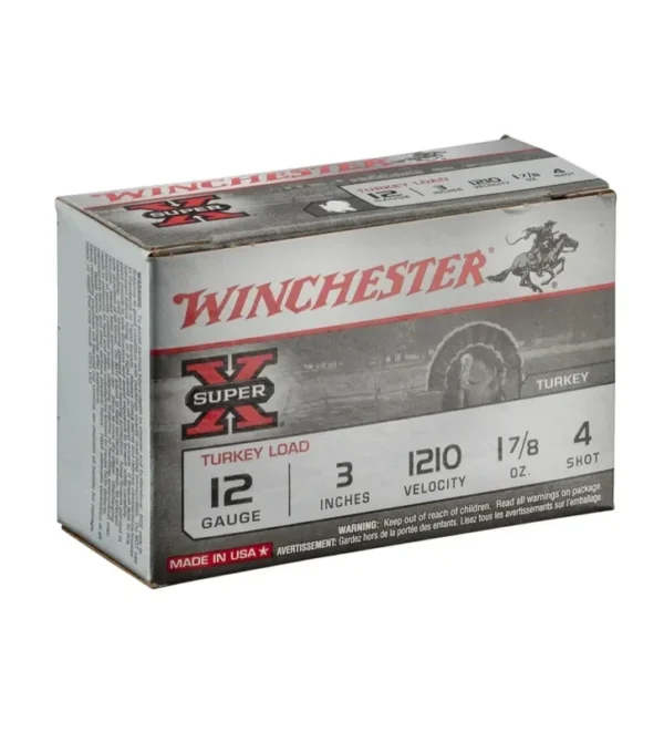 Cartouches Winchester Super X Turkey plomb cuivré – 12/76 – Tout-Chasse.fr