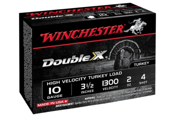 Winchester Double X 10/89 56 g – Double X Magnum CALIBRE 10-89, culot de 20, 63 g, N°5