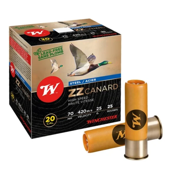 Winchester 20/70 ZZ Canard Acier 25 g – Acier n°4