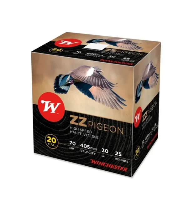 Cartouches Winchester ZZ Pigeon 30 gr – Cal. 20 – Tout-Chasse.fr