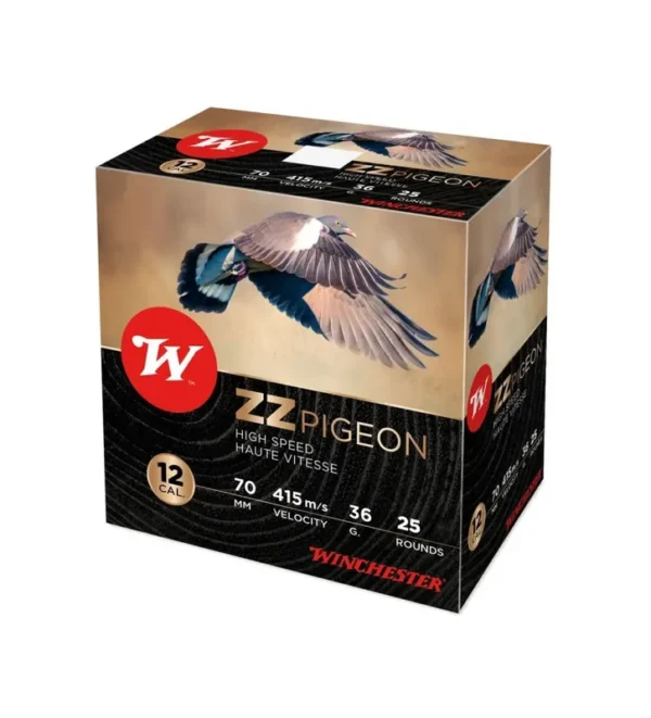 Cartouches Winchester ZZ Pigeon 36 gr – Cal. 12 – Tout-Chasse.fr
