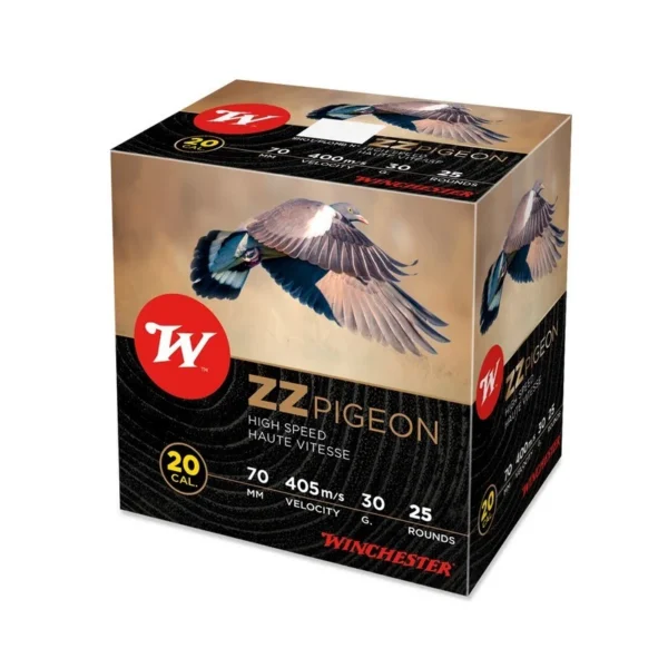 Winchester Cal. 20/70 ZZ PIGEON Plomb 30 g – Plomb n°7.5