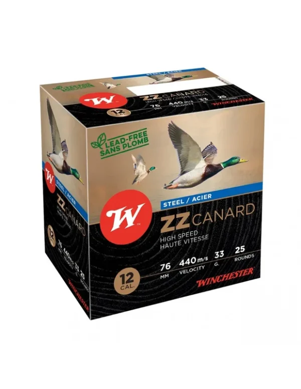 Cartouches ZZ Canard Cal.12/76 33g 4 – Winchester