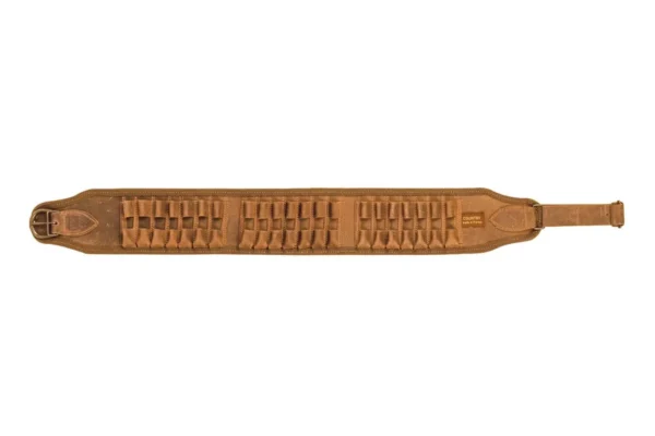 Cartouchière croupon ciré à balles – Country Sellerie – Compartiments 21 balles