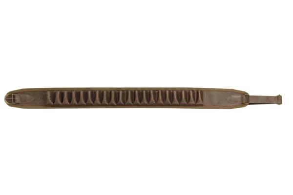 Cartouchière vinyle aspect cuir marron – Country Sellerie – Cartouchière Cal.12