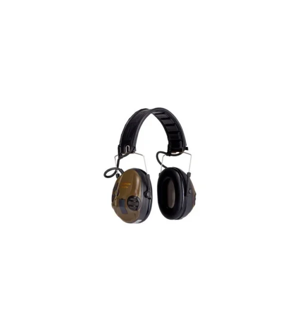 CASQUE AERO PELTOR SPORTTAC COQUILLES VERTES/ORANGES