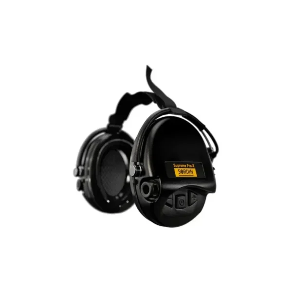 Casque anti-bruit Suprême Pro-X noir serre-nuque noir