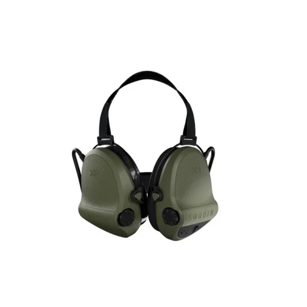 Casque anti-bruit Suprême X2 serre-nuque tissu noir + KIT GEL