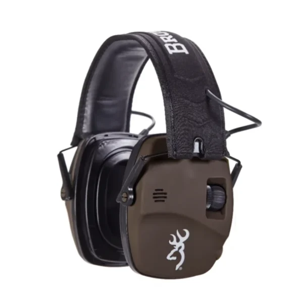 Casque de Protection Bdm Bluetooth Olive Noir l BROWNING