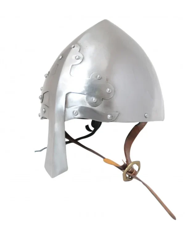 Casque normand à nasal – Acier riveté