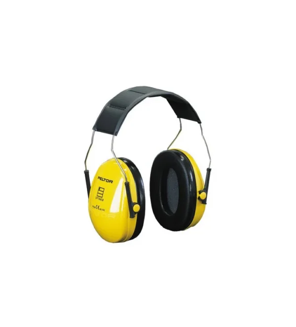 Casque Peltor optime i jaune – serre-tete – Tout-Chasse.fr