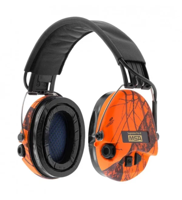 Casque audio amplifié MSA SUPREME PRO X Camo Orange – Tout-Chasse.fr