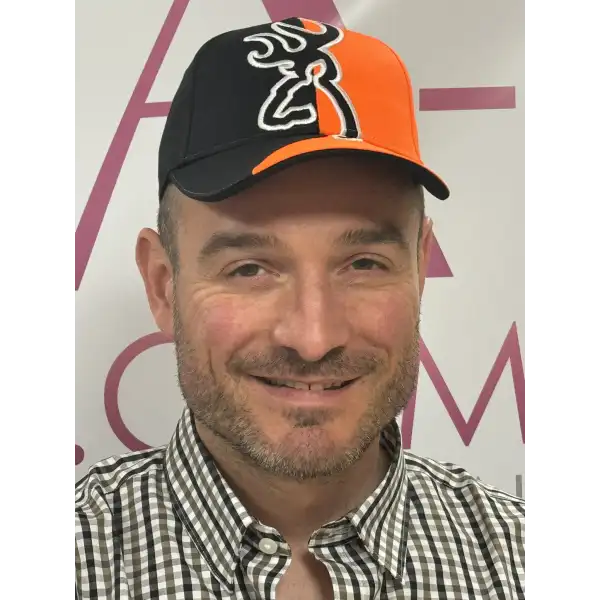 Casquette de chasse Browning Half Blaze noire et orange