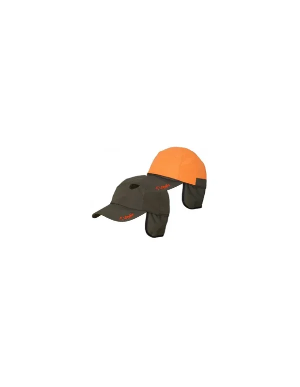 Casquette Imperméable Et Réversible A Oreilles Vert/Orange – BENISPORT
