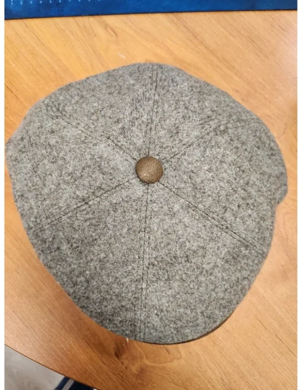 Casquette Laine 6 Pans Taupe Taille 59 – LOVERGREEN