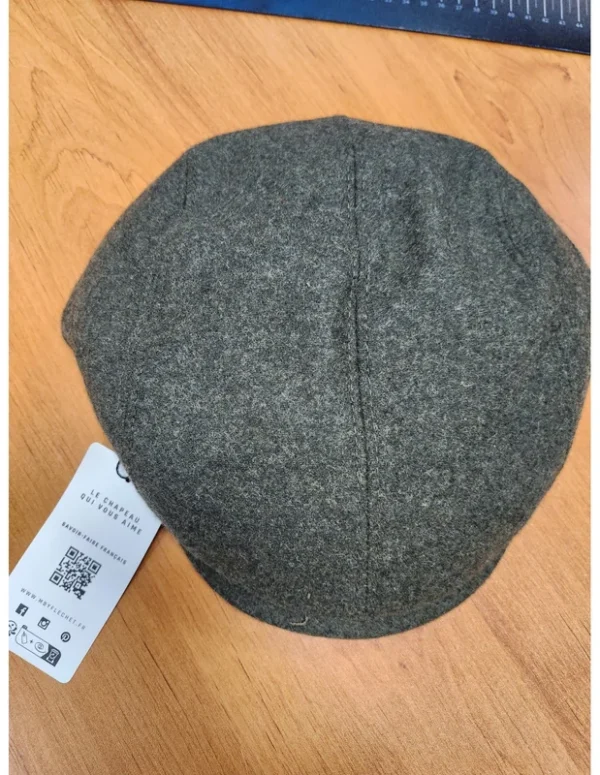 Casquette Plate Laine Kaki Taille 58 – LOVERGREEN