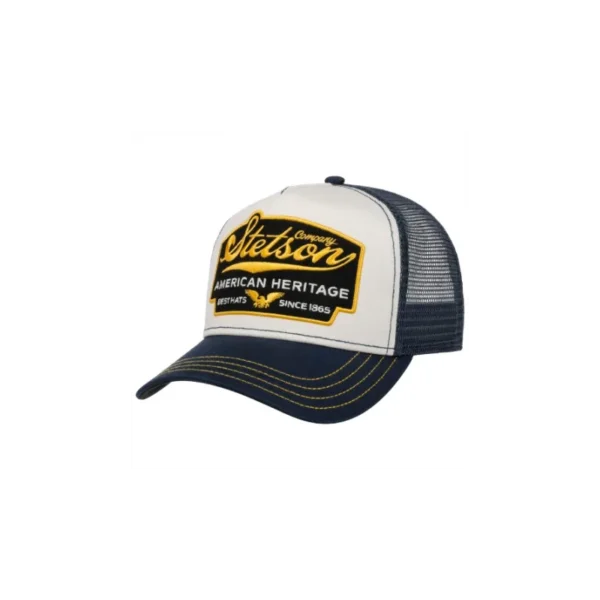 CASQUETTE STETSON TRUCKER AMERICAN HERITAGE REF 775110327 | WesternGuns