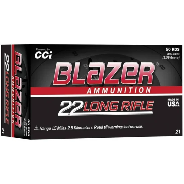 CCI Blazer .22 LR – Munition Polyvalente Économique