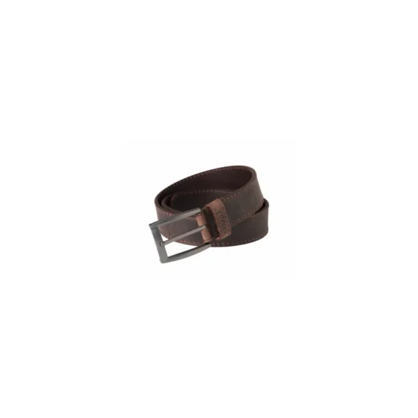 CEINTURE HARKILA ARVAK CUIR DEEP BROWN TAILLE 90 CM