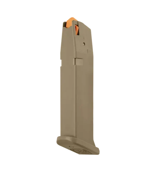 Chargeur 17 coups pour pistolet Glock 17 Gen5 Coyote – Cal. 9 mm PAK