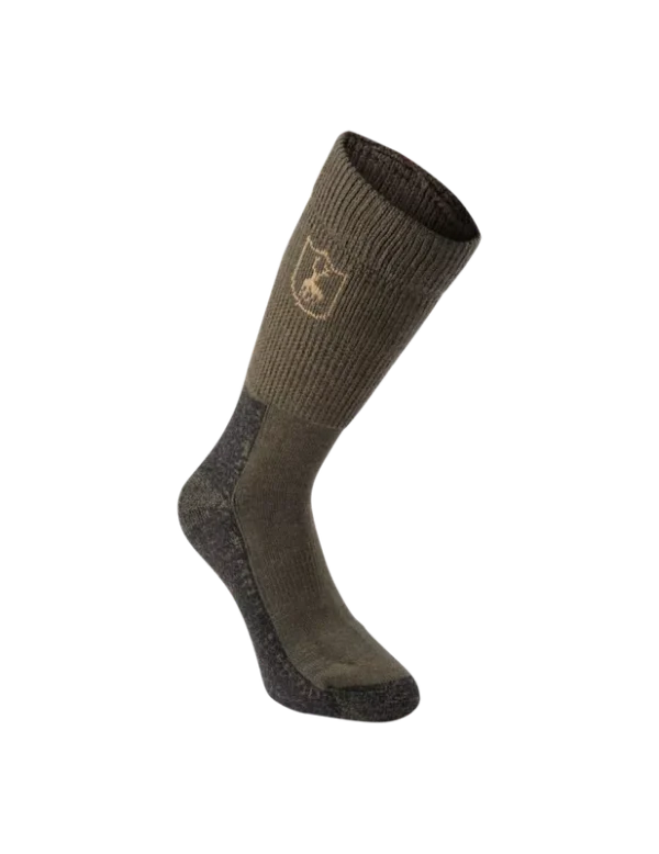 Chaussettes courtes en laine Deerhunter Deluxe vert