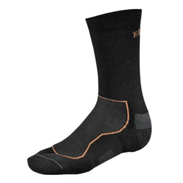 CHAUSSETTES HARKILA ALL SEASON WOOL II COULEUR NOIR TAILLE TAILLE S / 35 – 38