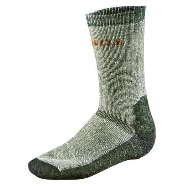 CHAUSSETTES HARKILA EXPEDITION GREY/GREEN TAILLE TAILLE S / 35 – 38